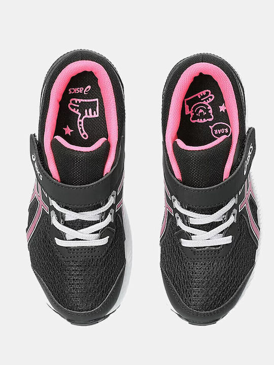 Contend 8 Kids Sports Shoes Running with Hoop & Loop Closure Black