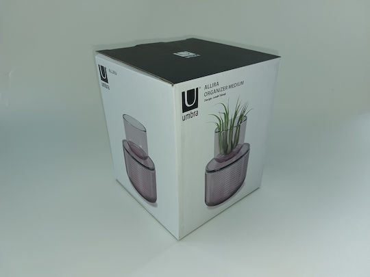 Umbra Декоративна ваза Стъкло Allira Medium Purple 10x10x15см 1бр