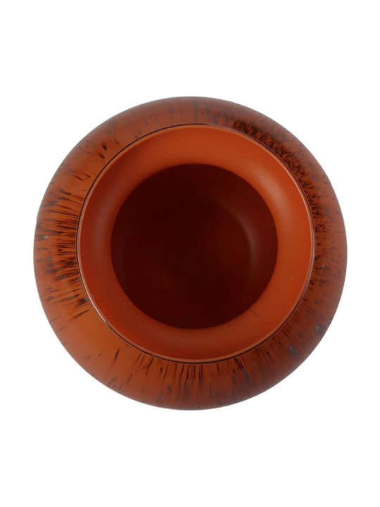 ArteLibre Decorative Vase Red 15x15x16cm