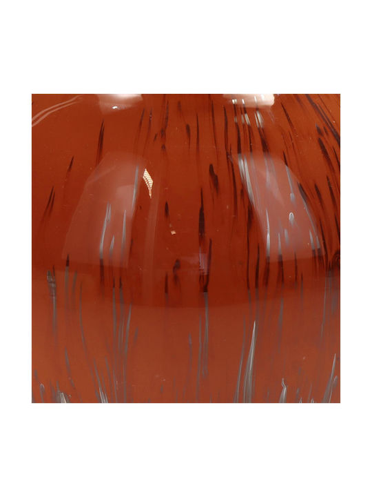 ArteLibre Decorative Vase Red 15x15x16cm