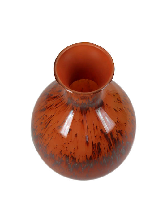 ArteLibre Decorative Vase Red 16x16x25cm
