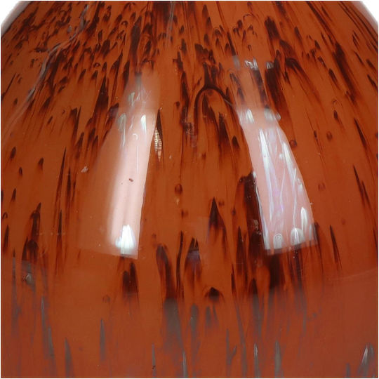 ArteLibre Διακοσμητικό Βάζο Glas Rot 16x16x25cm 1Stück