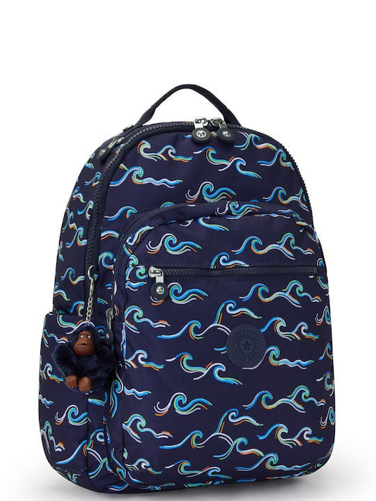 Kipling Seoul School Bag Backpack Elementary, Elementary Fun Ocean 27Liters