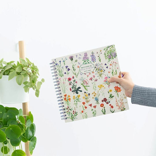 Grupo Erik Album Botanical Wild Flowers by Kokonote 40 Pages Multicolour 25x25cm