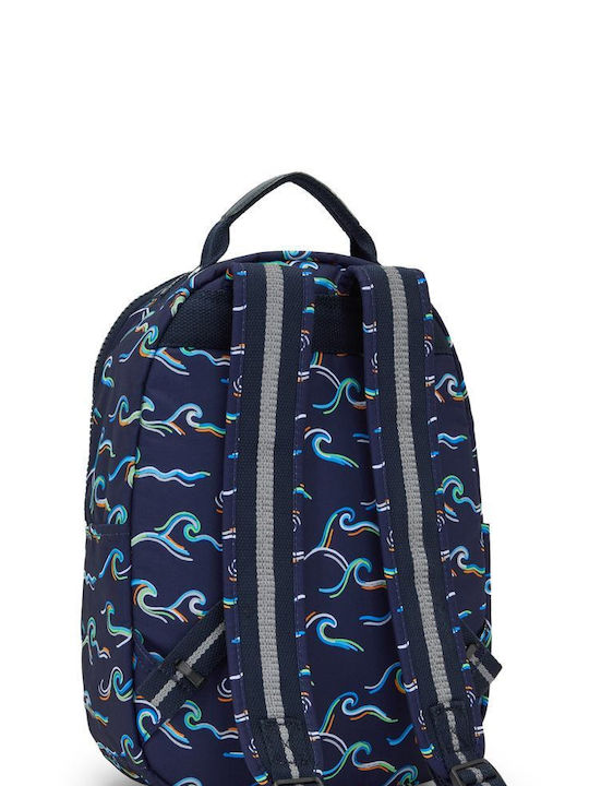 Kipling Seoul Ученическа Чанта Обратно Елементарен Fun Ocean