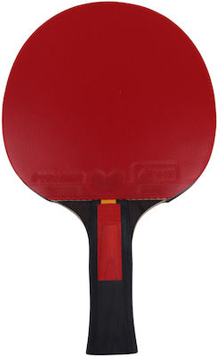 Butterfly Dimitrij Ovtcharov Ruby Ping Pong Racket for Advanced Players