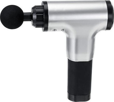 Fascial Gun HG-320 Waffe Massage für die Beine, den Körper & die Hände mit Vibration Silber