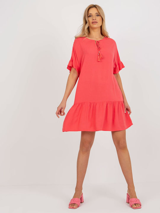 Factory Price Summer Mini Dress Orange