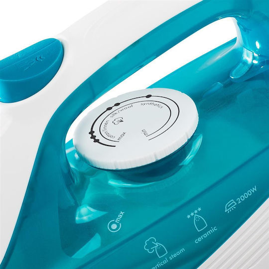 Tristar Steam Iron 2000W with Ceramic Plate and Continuous Steam Supply 16g/min