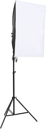 vidaXL Kit Fotografic Studio Set Lumini Fundal & Reflector Kit de iluminat pentru Studio