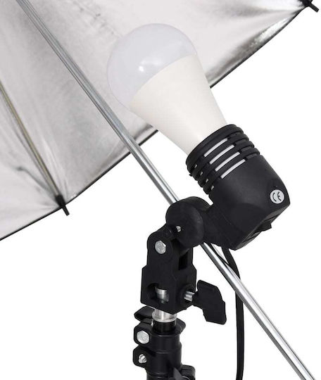 vidaXL Studio Photography Kit Set Lights & Background Lighting Kit for Studio