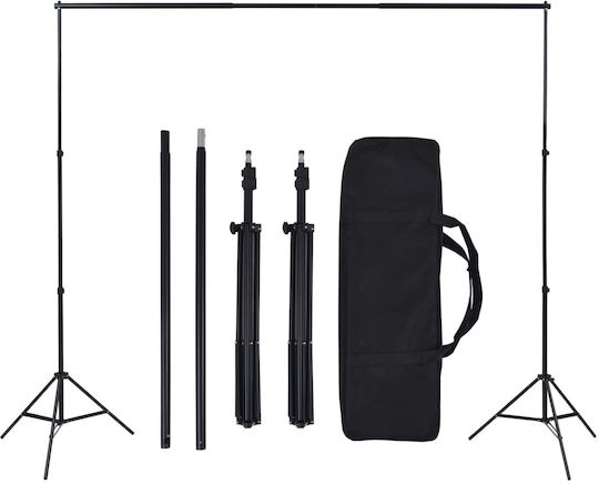 vidaXL Kit Fotografic Studio Softbox Fundal & Reflector Kit de iluminat pentru Studio