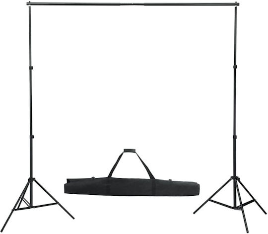 vidaXL Studio-Fotografie-Kit Set Lichter & Hintergrund Beleuchtungsset für Studio