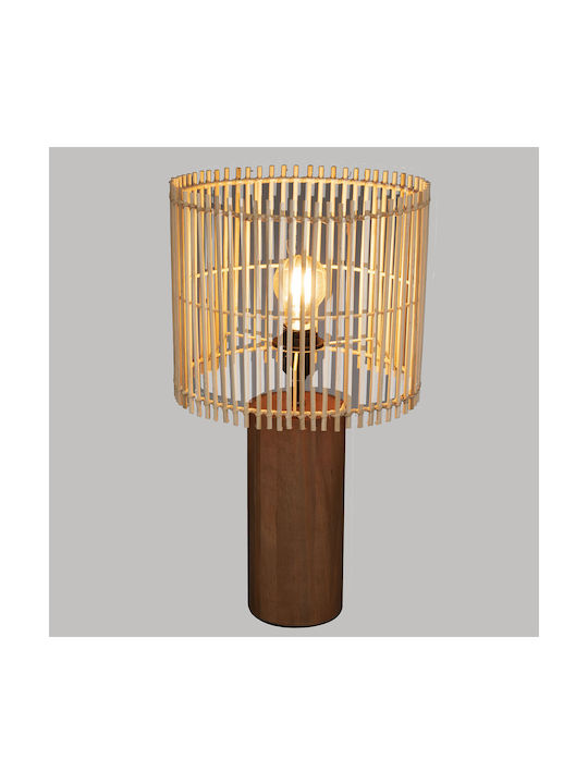 A-S Davys Decorative Lamp with Socket for Bulb E27 Beige
