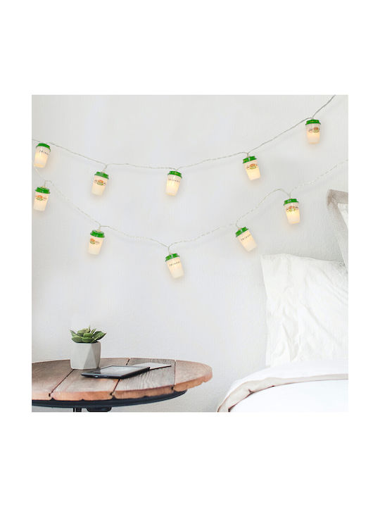 Blue Sky Studios Friends - Coffee CupsString Lights Outdoor Light String 1.65m