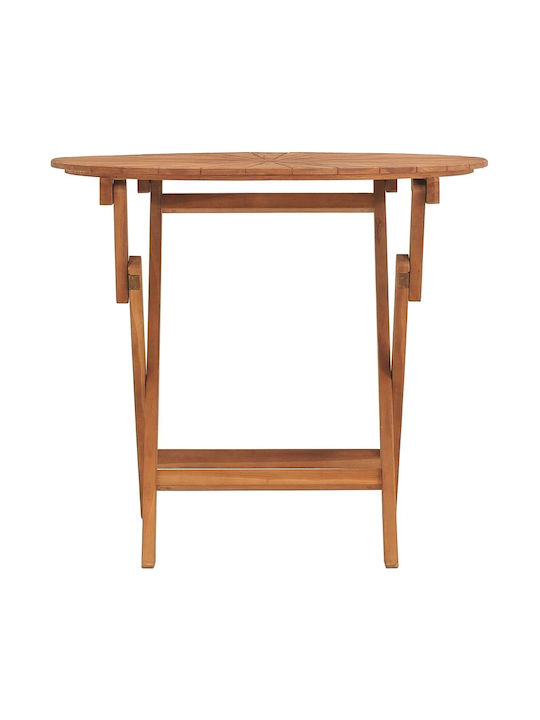 Tisch für kleine Außenbereiche Zusammenklappbar 85x75x75cm