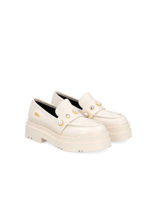 Liu Jo Women's Moccasins in White Color