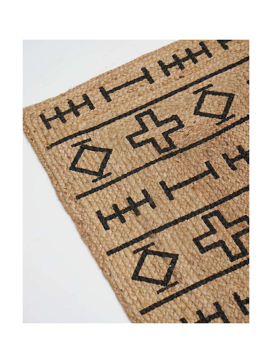 Pennie Rug Rectangular Summer from Jute Beige