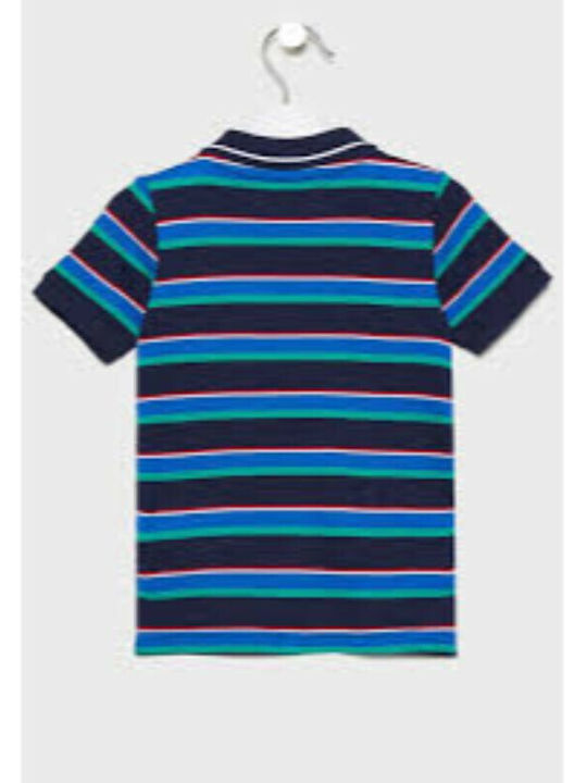 Minoti Kids Polo Short Sleeve Blue