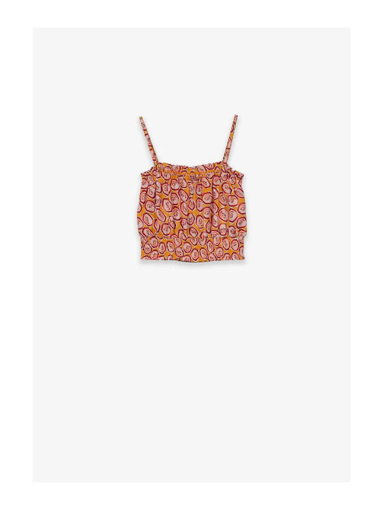 Tiffosi Kids Crop Top Sleeveless Multicolour