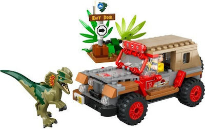 Lego Jurassic World 30th Anniversary Dilophosaurus Ambush für 6+ Jahre