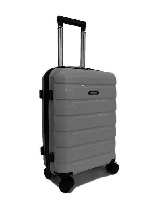 Diplomat Small The Seagull Collection Cabin Hard Suitcase Anthracite with 4 Wheels Height 55cm