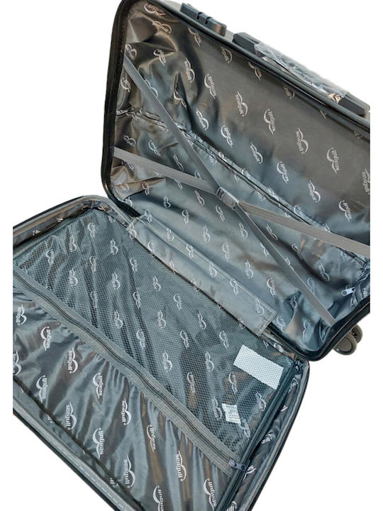 Diplomat Small The Seagull Collection Cabin Hard Suitcase Anthracite with 4 Wheels Height 55cm