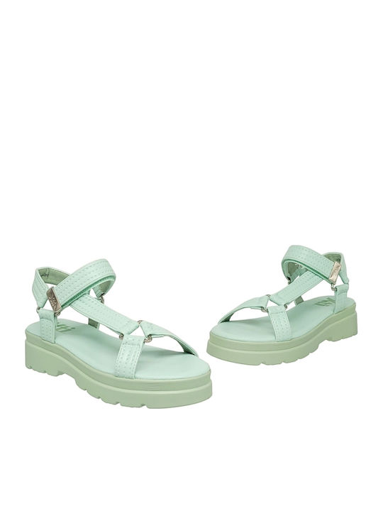 Women's Flat Sandals Turquoise