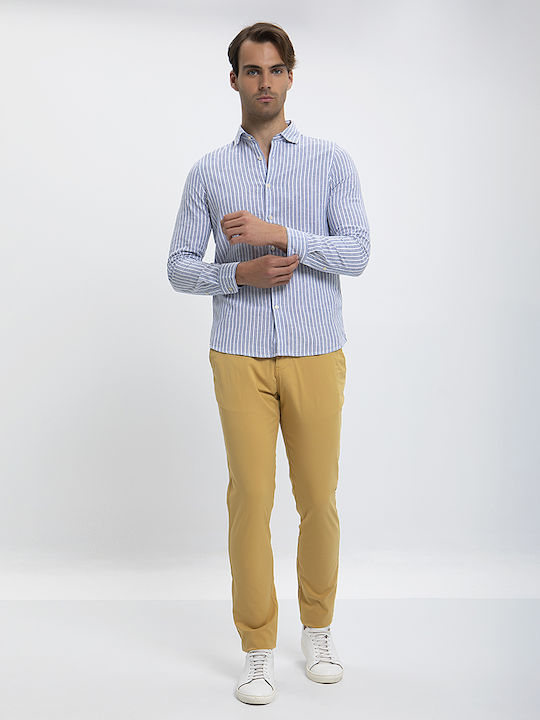 Trousers Chinos Slim Fit B.S Bags Mustard