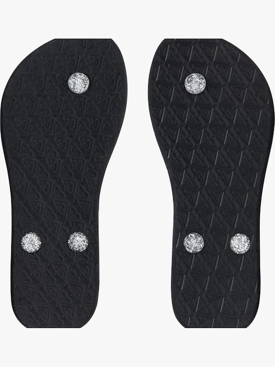 Παιδικές Σαγιονάρες Flip Flops Μαύρες Viva Sparkle