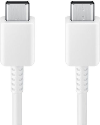 Samsung Bulk USB 2.0 Cable USB-C male - USB-C male Λευκό 1.8m (EP-DX310JWE)