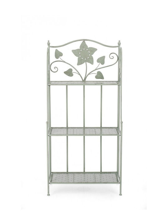 Harriet Bookcase Green 60x28x127cm