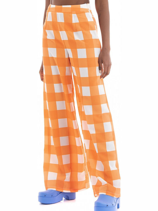 Damen Hochbund Pantaloons Orange