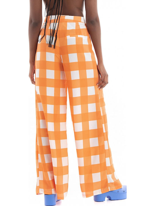 Damen Hochbund Pantaloons Orange