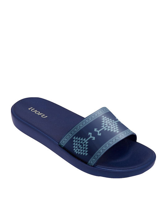 B-Soft Slides Blue