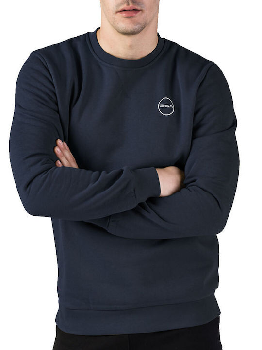 GSA 17-17025 Herren Sweatshirt mit Taschen Navy