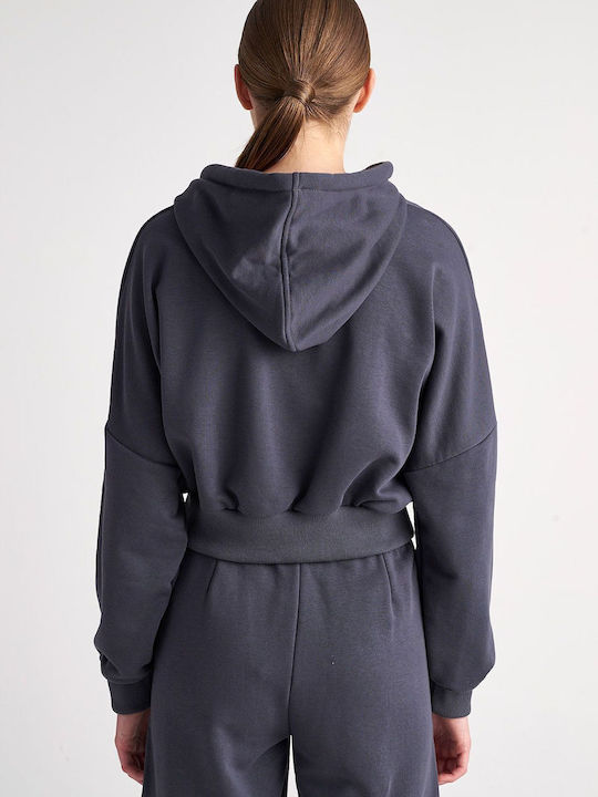 SugarFree Women's Hooded Sweatshirt Gray