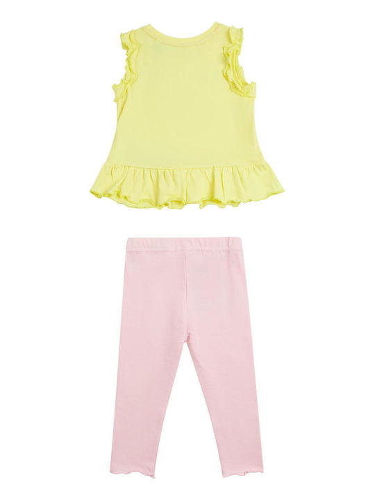 Juicy Couture Kinder Set mit Leggings Sommer 2Stück Gelb