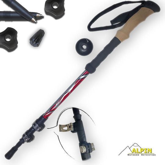 Alpin TrailHunter II Τηλεσκοπικά Μπατόν Ορειβασίας Αλουμινίου 2τμχ Πολύχρωμα