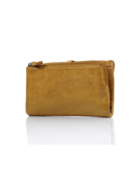 Kion WS-3399 Leather Women's Wallet Tabac Brown