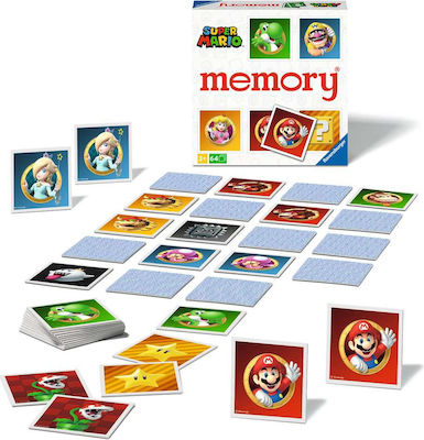 Ravensburger Joc de Masă Super Mario Memory pentru 2-8 Jucători 3+ Ani