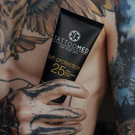 Tattoomed Sonnenschutz SPF25 Creme für Tattoo 100ml
