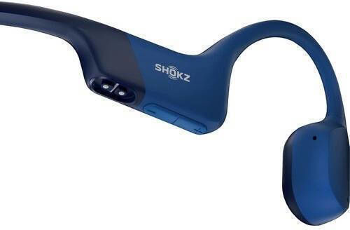 Shokz OpenRun Mini Bone Conduction Bluetooth Handsfree Ακουστικά με Αντοχή στον Ιδρώτα Μπλε