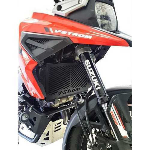 Moto Discovery Motorcycle Radiator Protector Yamaha XT Black