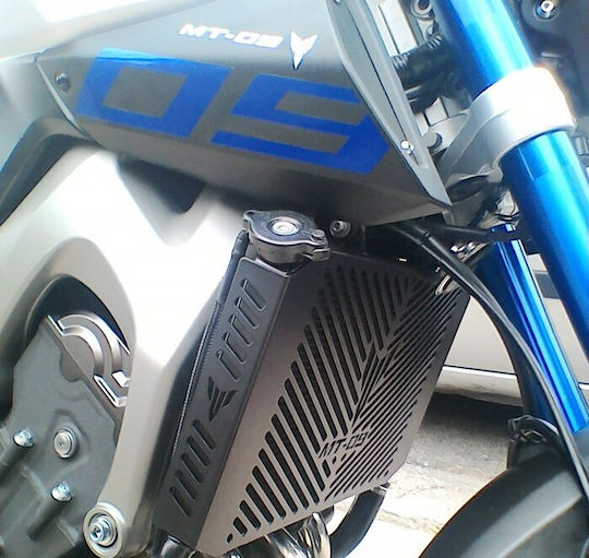 Cosmo Motorcycle Radiator Protector Yamaha MT-09 Black