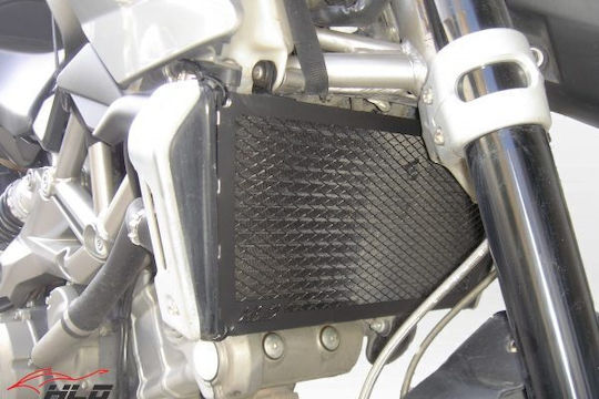 C-Racer Motorrad-Kühlerschutz Aprilia Zittern Schwarz
