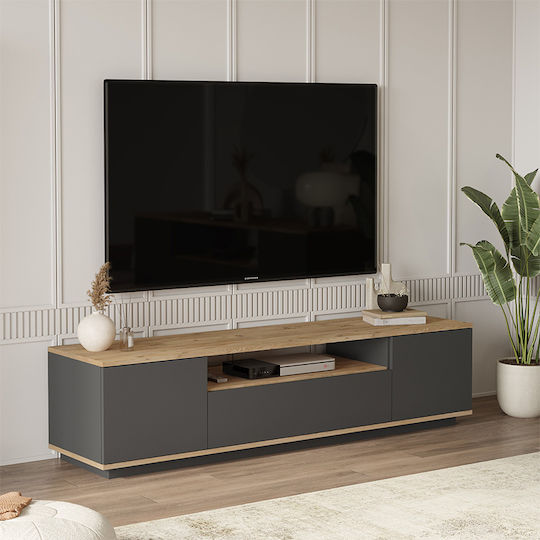 Stand TV Soren Gri L180xA44xÎ46cm