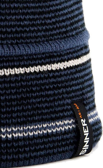 Beanie Unisex Căciulă Tricotată În Culoare Albastră