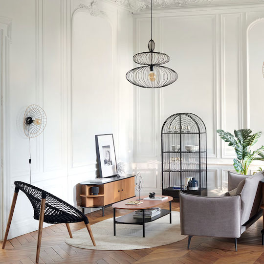 Φωτιστικό Τοίχου Πρίζας Μαύρο Φωτιστικό Τοίχου Πρίζας Μαύρο