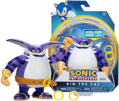 Jakks Pacific Miniatur-Spielzeug Big Sonic für 3+ Jahre 10cm